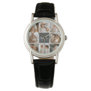 Reloj De Pulsera Foto de colección familiar moderna y regalo person