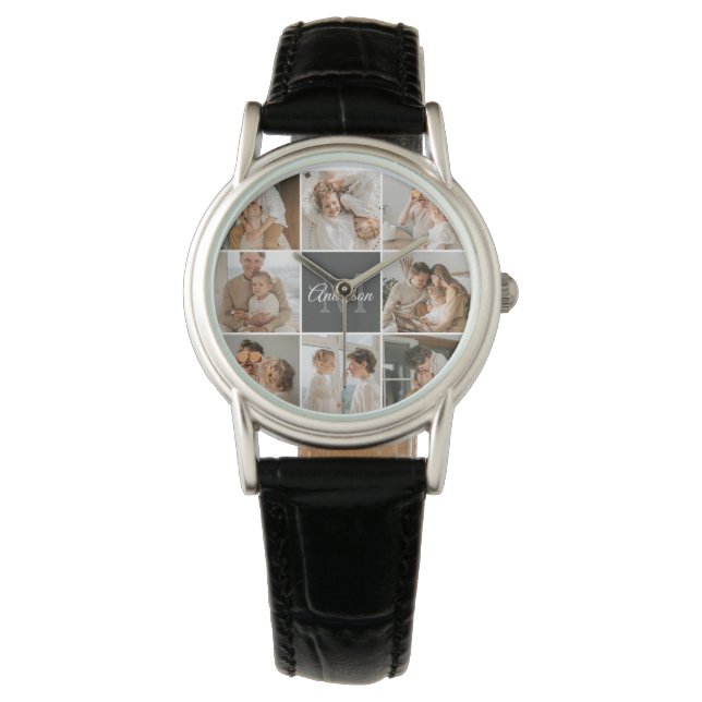 Reloj De Pulsera Foto de colección familiar moderna y regalo person (Anverso)