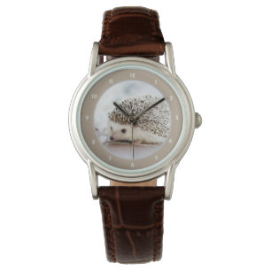 Reloj De Pulsera Foto de Cute Baby Hedgehog