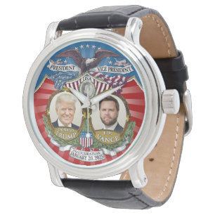 Reloj De Pulsera Foto de Donald Trump - Inauguración del presidente