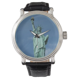 Reloj De Pulsera Foto de la estatua de la libertad