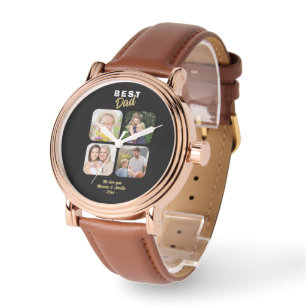 Reloj De Pulsera Foto de la familia Best Dad