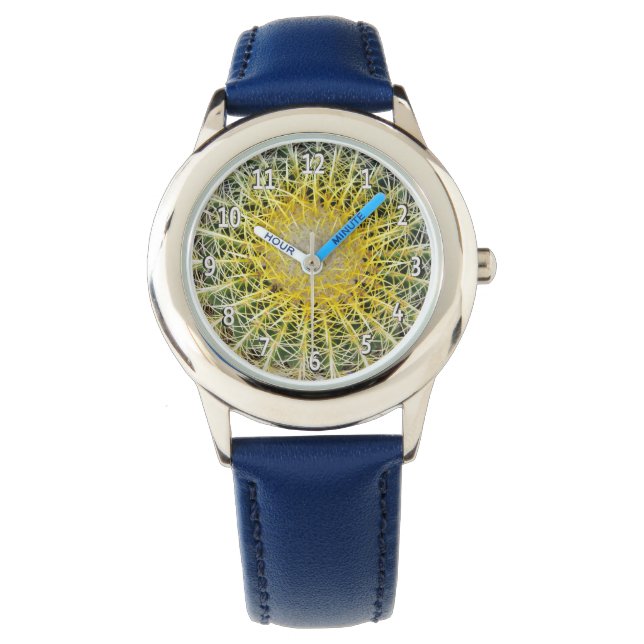 Reloj De Pulsera Foto de la planta de Cactus del Globe Botánico (Anverso)