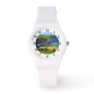 Reloj De Pulsera Foto de las islas Azores, Portugal