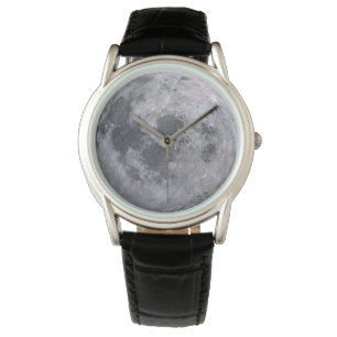 Reloj De Pulsera Foto de luna gris