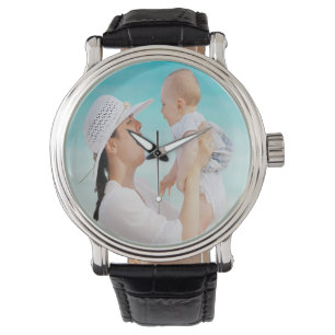 Reloj De Pulsera Foto de madre y bebé