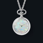 Reloj De Pulsera foto de opal stone<br><div class="desc">opal photo texture watch</div>