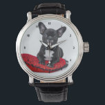 Reloj De Pulsera Foto de perro personalizado<br><div class="desc">Perfecto para mamás y papás de perro que no pueden conseguir lo suficiente de su cachorro perro! Simplemente agrega tu foto favorita de tu perro mascota para crear tu propio regalo personalizado para alguien que amas o un regalo para ti mismo.</div>