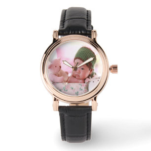 Reloj De Pulsera Foto de una bebé nacida