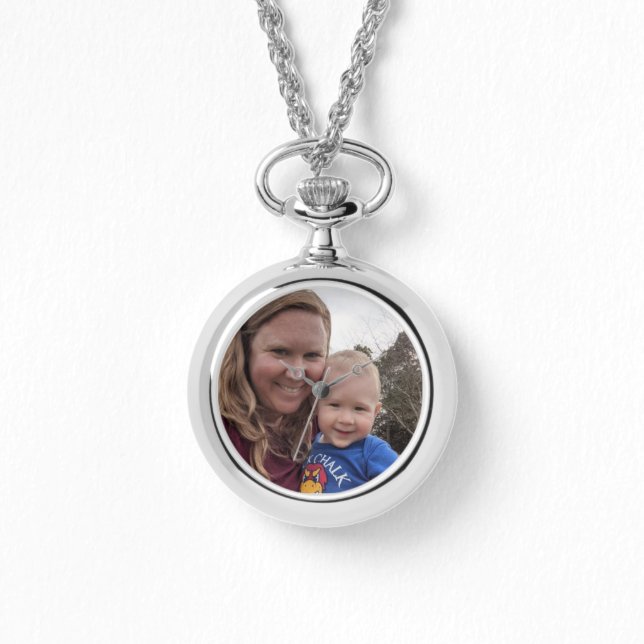 Reloj De Pulsera Foto Familiar Personalizada (Anverso)