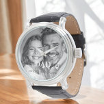Reloj De Pulsera Foto Instagram de moda de Guay de Best Dad<br><div class="desc">¡Celebra a tu asombroso papá con nuestro reloj de Instagram de moda de Guay de mejor papá! Este elegante reloj cuenta con un diseño inspirado en el personalizable de Instagram donde puedes agregar tu foto favorita y texto personalizado para crear un recuerdo sincero. Perfecto para el Día del Padre, cumpleaños...</div>