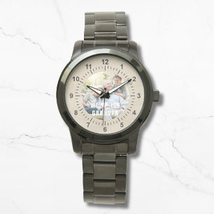 Reloj De Pulsera Foto moderna del corazón del abuelo