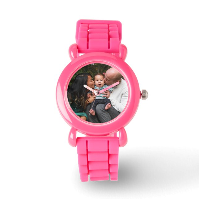 Reloj De Pulsera Foto Personalizada (Anverso)