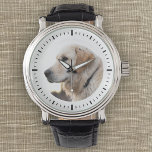 Reloj De Pulsera Foto personalizada mascota minimalista moderna rec<br><div class="desc">Un maravilloso recuerdo de un perro querido: este simple reloj de foto personalizado minimalista moderno es un gran regalo para cualquier amante de las mascotas. Un dulce recuerdo para años venideros.</div>
