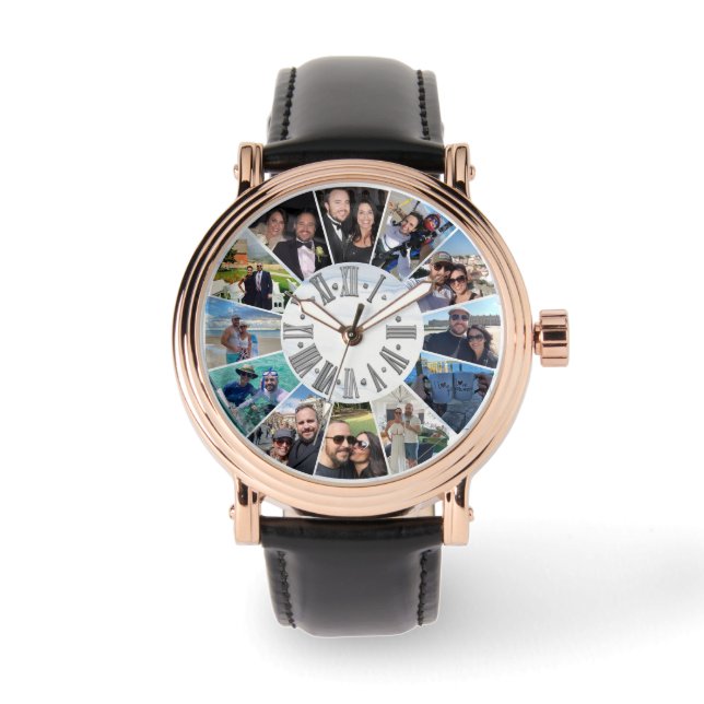 Reloj De Pulsera Foto personalizada por personalizado (Anverso)