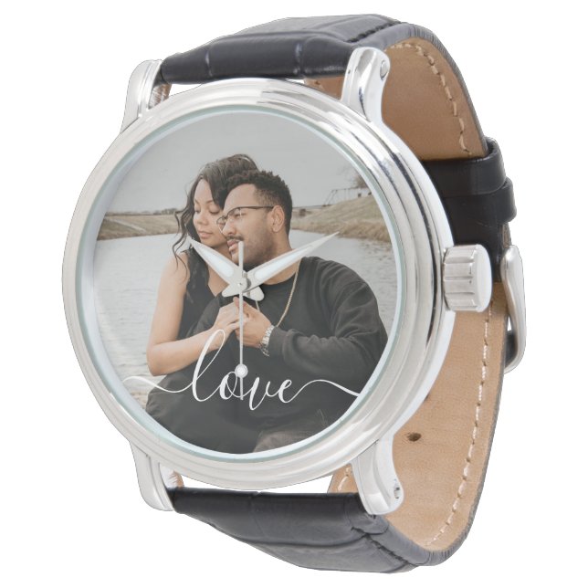 Reloj De Pulsera Foto personalizada y foto de texto (Angular)