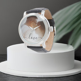 Reloj De Pulsera Foto personalizada y foto de texto