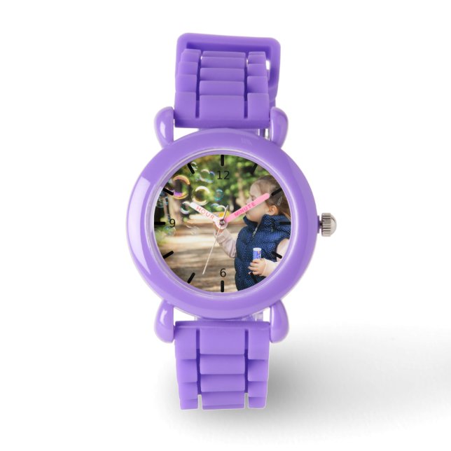 Reloj De Pulsera Foto personalizado (Anverso)