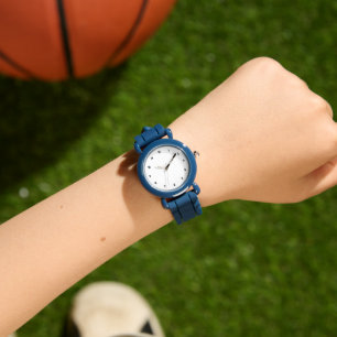 Reloj De Pulsera Foto personalizado Niños de arte Correa de silicon