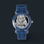 Reloj De Pulsera Foto personalizado Personalizada De Un Tipo<br><div class="desc">reloj de pulsera individual .. muchos estilos y colores para elegir de ...  relojes de mujeres y niños de hombres - sólo seleccionar su opción de la lista desplegable .. personalizar con su propia imagen / foto para hacerlo suyo .. con números .. relojes de Ricaso</div>