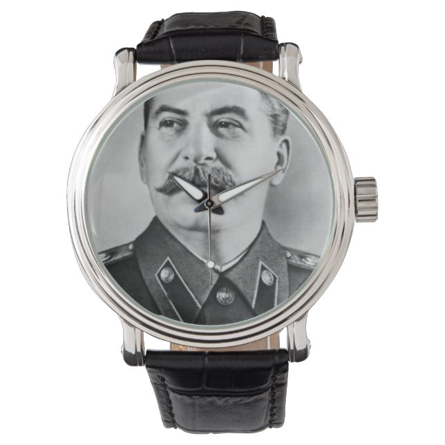 Reloj De Pulsera Fotografía de Joseph Stalin (Anverso)