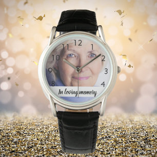 Reloj De Pulsera Fotografía de la mujer conmemorativa