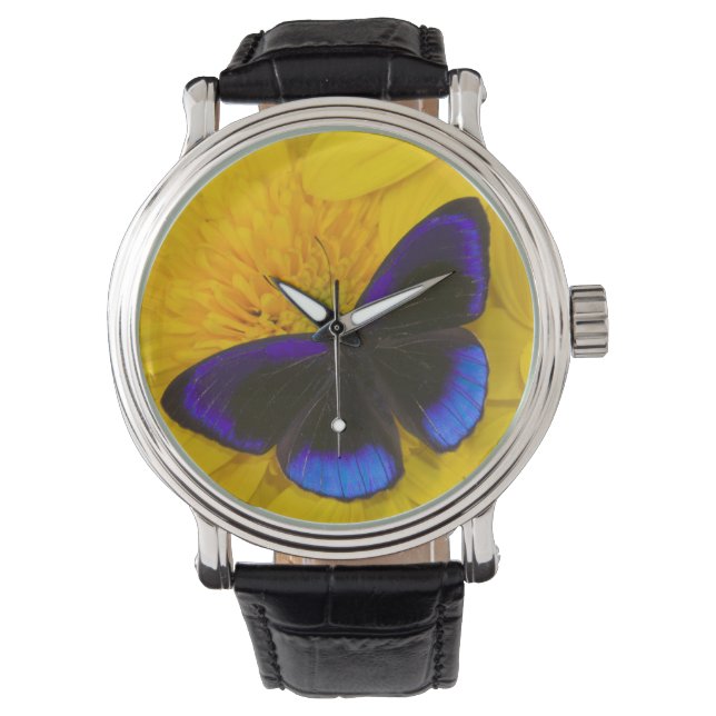 Reloj De Pulsera Fotografía de Mariposa (Anverso)