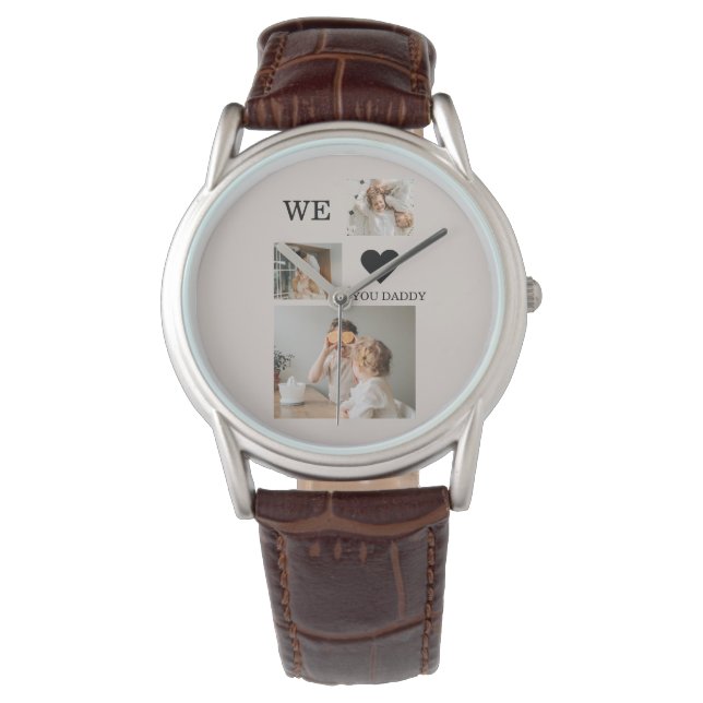 Reloj De Pulsera Fotografía de moda de grupo y te queremos regalo d (Anverso)