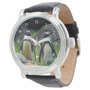Reloj De Pulsera Fotografía de Pingüino de Vida Silvestre