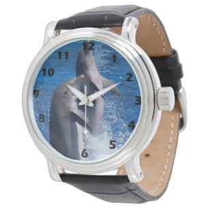Reloj De Pulsera Fotografía de vida silvestre delfines