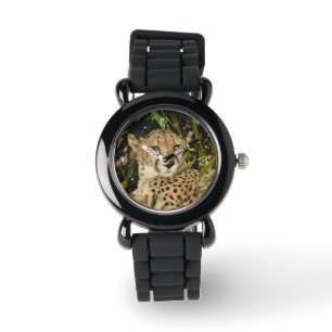 Reloj De Pulsera Fotografía del guepardo