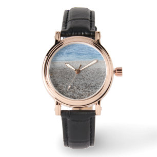 Reloj De Pulsera Fotografía del Océano de Pebble Beach