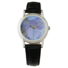 Reloj De Pulsera Fotografía floral de Hydrangea Azul