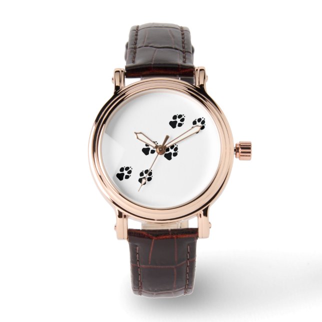 Reloj De Pulsera Fotografías de un perro (Anverso)