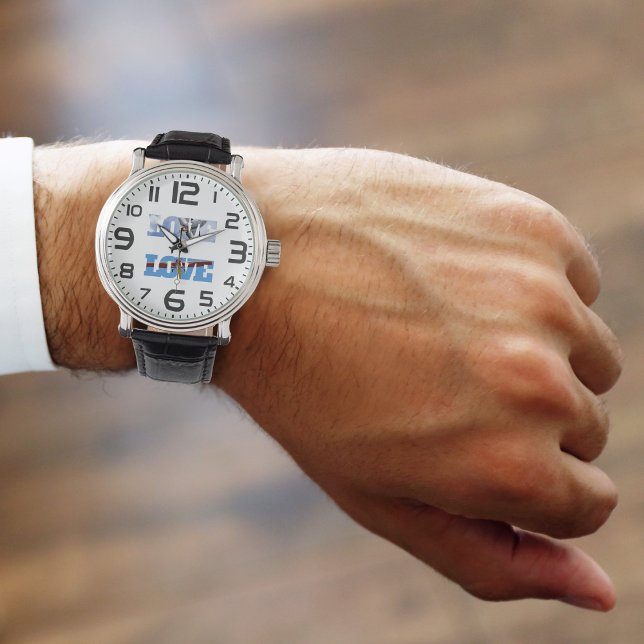 Reloj De Pulsera Fotos del avión y grandes números para piloto,Avia (Subido por el creador)