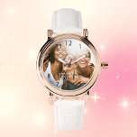 Reloj De Pulsera Fotos mejores amigos BFF<br><div class="desc">Agrega tu foto favorita de tus mejores amigos. Números negros. Texto: BFF Un gran placer o cumpleaños,  regalo de Navidades para tus amigos.</div>