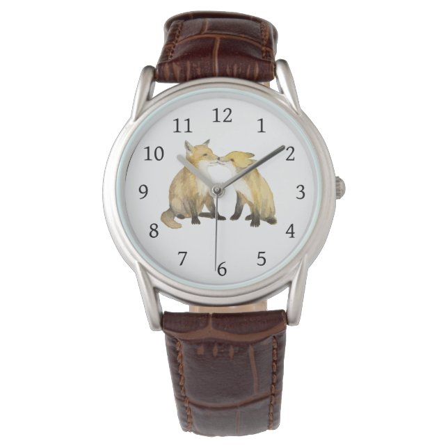 Reloj De Pulsera Fox Babies (Anverso)