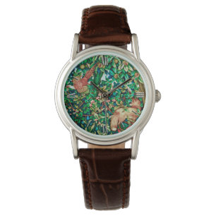 Reloj De Pulsera Fox de William Morris e impresión de la tapicerí