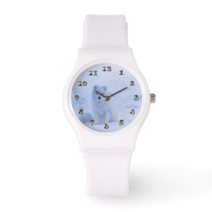 Reloj De Pulsera Fox del Ártico de Islandia