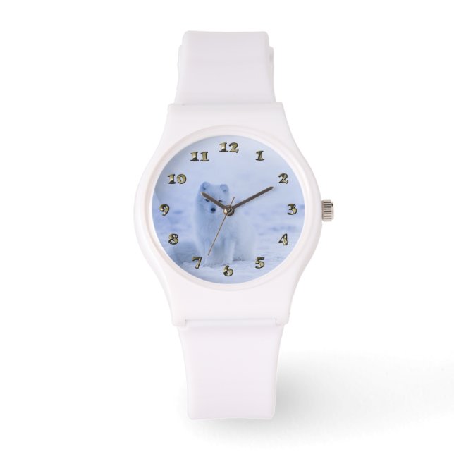 Reloj De Pulsera Fox del Ártico de Islandia (Anverso)