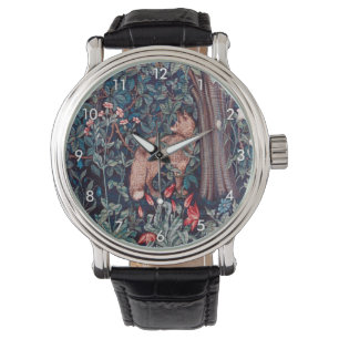 Reloj De Pulsera Fox en el bosque, William Morris