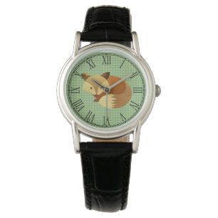 Reloj De Pulsera Fox lindo del otoño