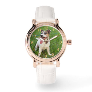 Reloj De Pulsera Fox Terrier, Tongue En La Queja,
