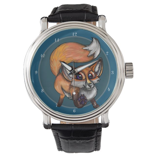 Reloj De Pulsera Foxy Baby Fox (Anverso)