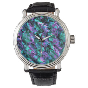 Reloj De Pulsera Fractal colorido