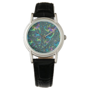 Reloj De Pulsera Fractal colorido