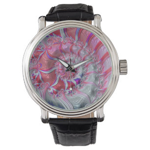Reloj De Pulsera Fractal espiral 