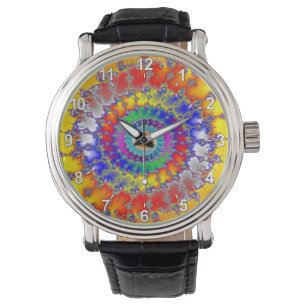 Reloj De Pulsera Fractal psicodélico