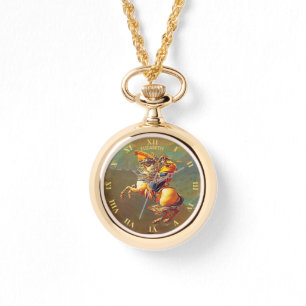 Reloj De Pulsera Fractal psicodélico Napoleon famoso de David
