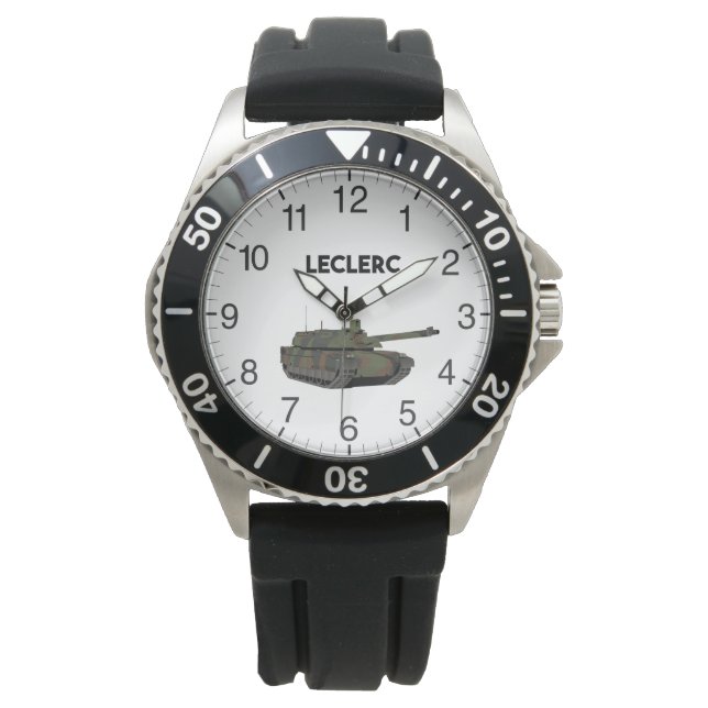 Reloj De Pulsera Francés Tank Leclerc (Anverso)